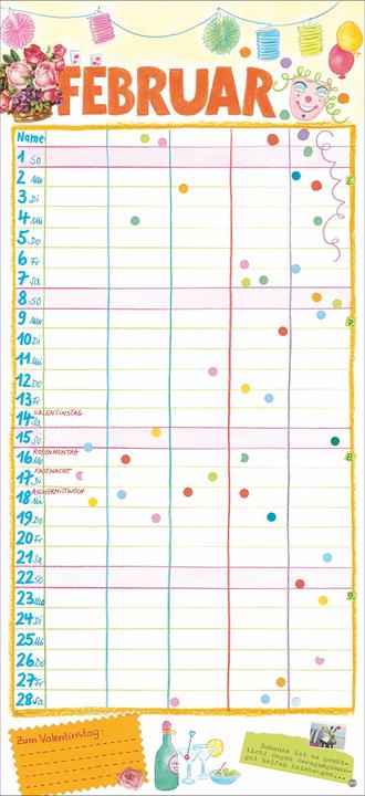 Produktbild Gabi Kohwagner Unser Familienkalender 2026 (Deutsch)