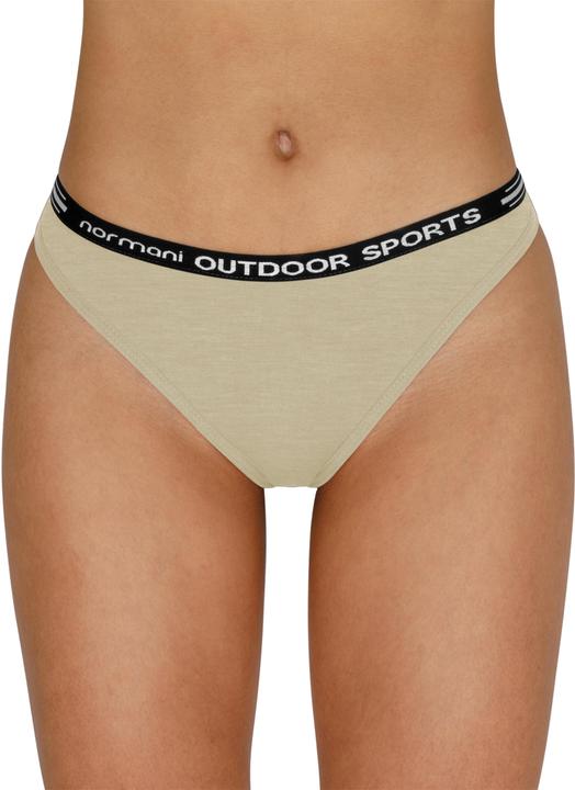 Produktbild Normani 2er Pack Damen Merino Tanga „Dubbo“ - 8551 (XXL, 4er Pack)