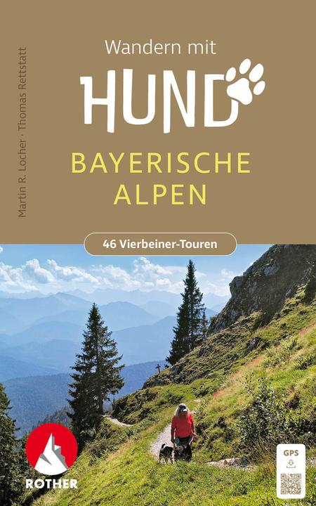 Immagine prodotto Wandern mit Hund Bayerische Alpen (Tedesco, Thomas Rettstatt, Martin R. Locher, 2024)