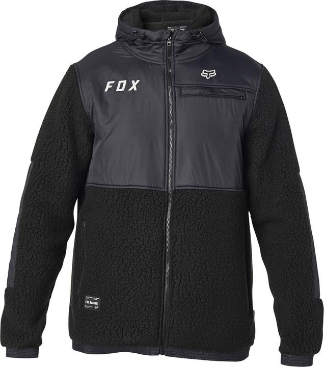Actual product image Fox Jacket 21 Dayton Zip Blk 2x (XXS)