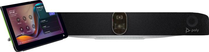 Image du produit HP Barre vidéo Poly Studio X72 tout-en-un avec kit de contrôle TC10