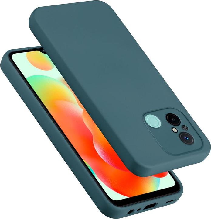 Actual product image Cadorabo Case for Redmi 12C TPU in liquid protection silicone design (Xiaomi Redmi 12C)