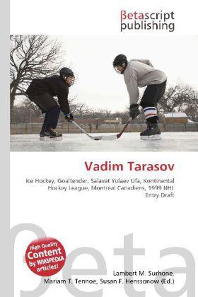 Actual product image Vadim Tarasov (Lambert M. Surhone, Miriam T. Timpledon, Susan F. Marseken, 2010)