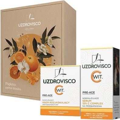 Produktbild Uzdrovisco Uzdroviscoset Pre-Age Brightening Face Cream 50ml und Normalizing Face Serum 30ml