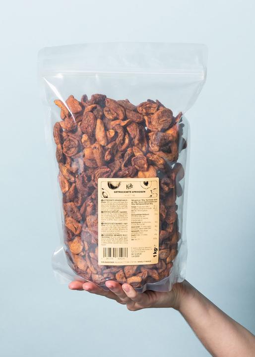 Image du produit KoRo Moitiés d'abricots séchés et non soufrés (1000 g)