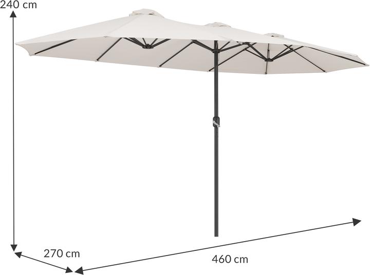 Immagine prodotto Kingsleeve Sonnenschirm XXL (2.70 m)
