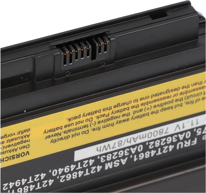 Immagine prodotto AccuCell Akku LENOVO ThinkPad X220 Akku, ThinkPad X220i, X220s (9 Celle, 7800 mAh)