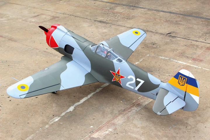 Image du produit Seagull Models SG-Models ) YAK-3U 63" 20ccm AVEC train d'atterrissage électrique rétractable ARF (Oiseau de guerre)