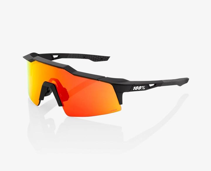 Immagine prodotto 100% Occhiali Speedcraft SL Soft Tact (Soft Tact Black, Rosso)