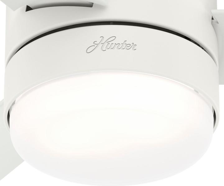 Produktbild Hunter Fans Deckenventilator Gilmour Weiss mit Licht (40.50 dB)