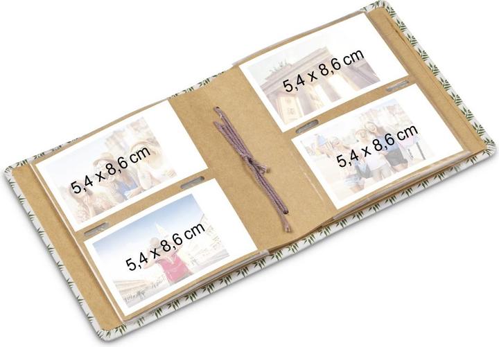 Actual product image Hama Remote stock album 11,7x12,7 for 56 instant pictures 5,4x8,6 (5.5 x 8.5 cm)