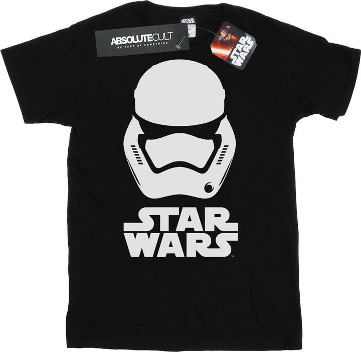 Star Wars Force Awakens Stormtrooper Helmet TShirt Jungen