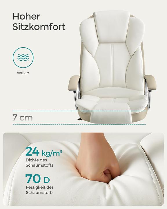 Image du produit Songmics Ergonomischer Chefsessel