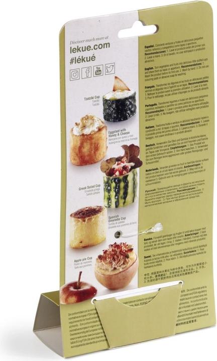 Image du produit Lékué Coupe-légumes Veggie Cup Blanc/Violet