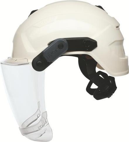 Produktbild Uvex Safety Visier uvex pronamic mit Kinnschutz 9916001 farblos (Gehörschutz Ersatzpolster)
