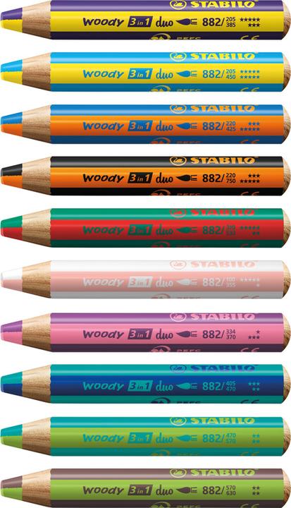 Image du produit STABILO Woody (Trié, 10 x)