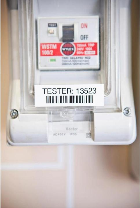 Actual product image Brother TZe-241 (1.80 cm, White, Black)