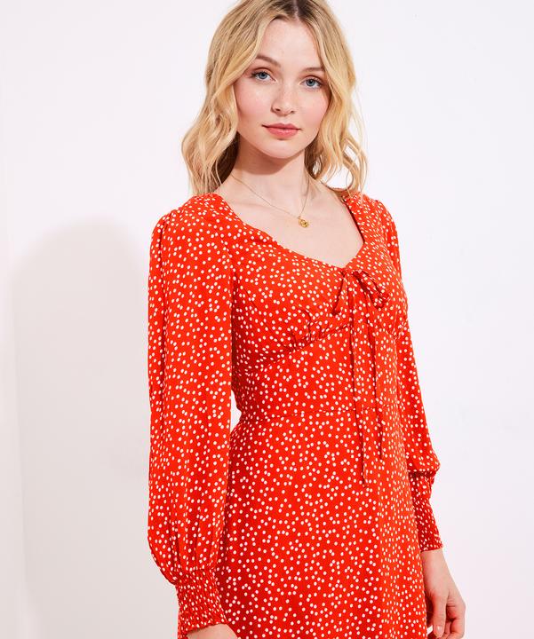 Produktbild Joe Browns Spotted Tie Neck Mini Dress (36)