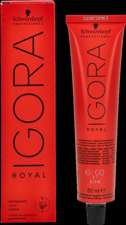 Image du produit Schwarzkopf Professional Igora Royal (6-00 Blond foncé nature extra)