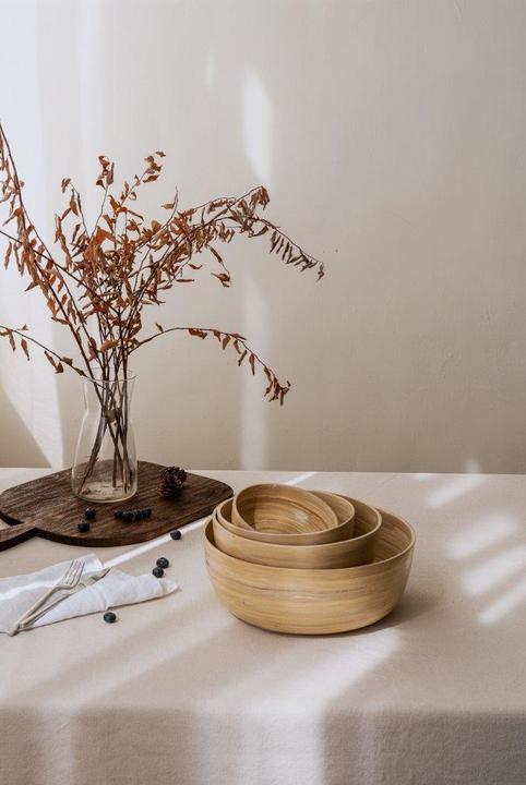 Actual product image Nuts Bowl Bamboo S natural (14 cm, 1 x)