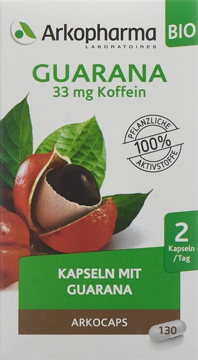 Produktbild Arkopharma Arkocaps Bio Guarana Kapseln (130 Stück, Kapseln, 119 g)