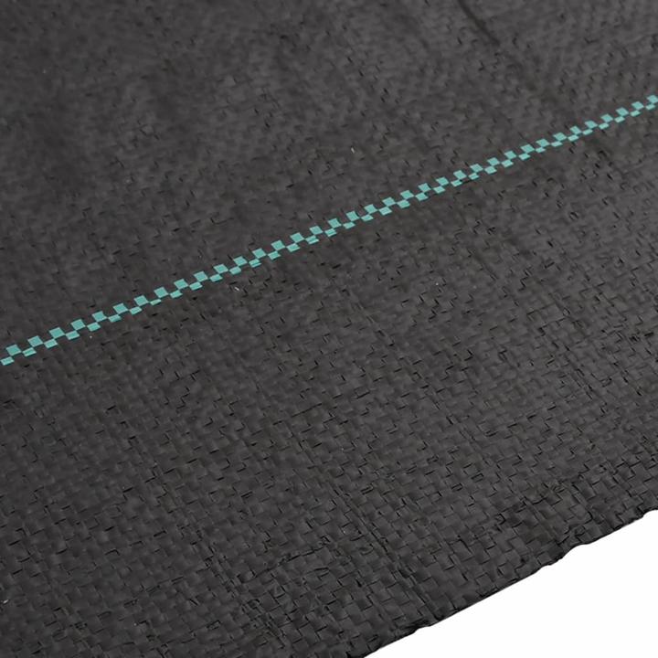 Produktbild VidaXL Unkrautvlies Gartenvlies Bodengewebe Unkrautfolie Schwarz 0,5x200m PP