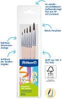 Immagine prodotto Pelikan Pennelli da colorare per la scuola, set iniziale con 5 pennelli per capelli
