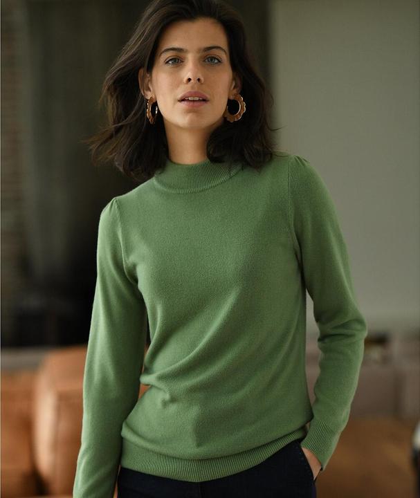 Produktbild Anne Weyburn Stehkragenpullover aus weichem Strick (42)