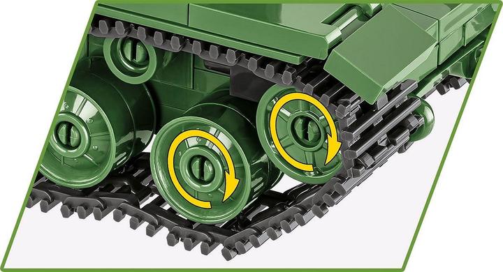 Actual product image Cobi Historical Collection 2731 - KV-2 Panzer WWII, 510 terminal blocks