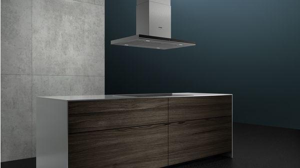 Produktbild Siemens LF91BUV55 iQ700 Inselhaube 90 cm Edelstahl (Inselhaube)