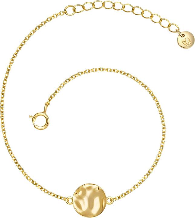 Image du produit Glanzstücke München Femme cercle argent sterling or jaune - 31316 (17 cm, Argent Sterling)