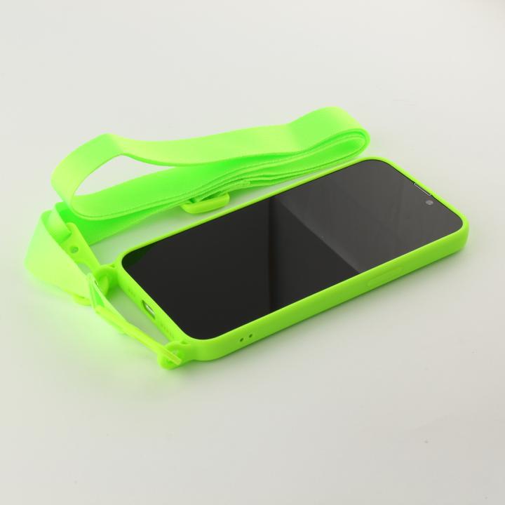 Produktbild PhoneLook Hülle Silikon mit Kordel und Haken (Apple iPhone 13 Pro Max)