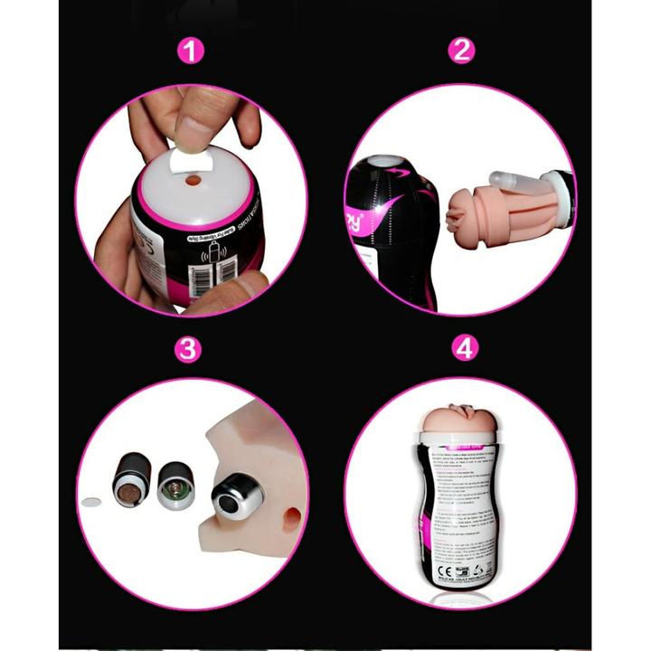 Produktbild Lovetoy Sex in einer Dose -Vibrating Vagina Tunnel 1