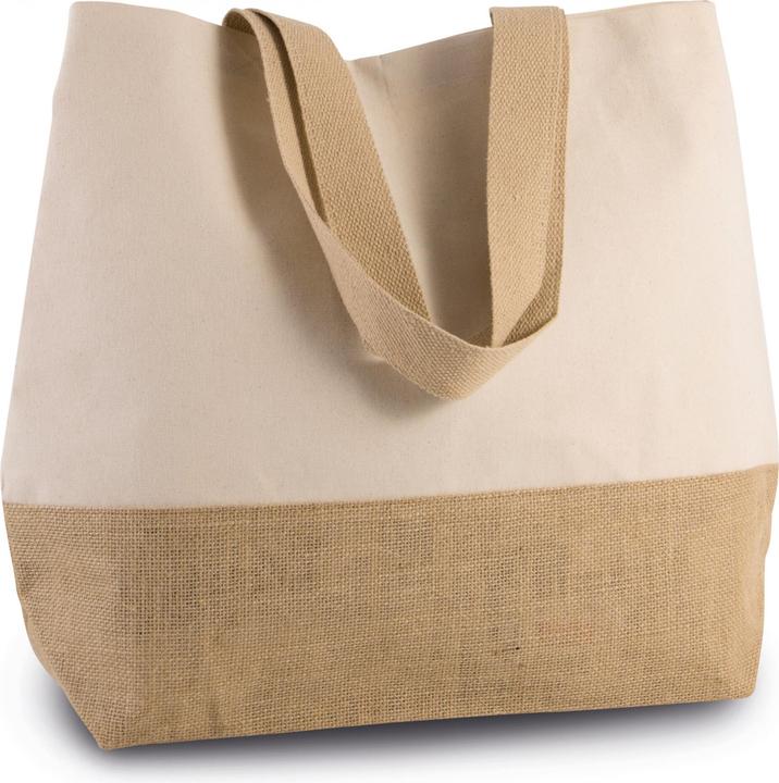 Immagine prodotto Kimood Tote bag tela di cotone e juta