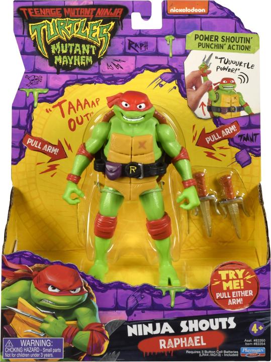 Boti Teenage Mutant Ninja Turtles Ninja Shouts Figur – Raphael