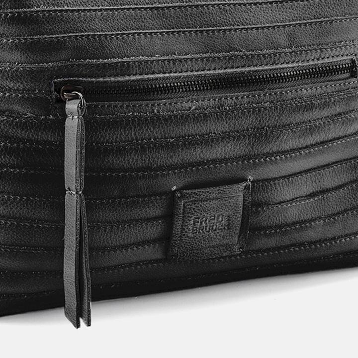 Actual product image FredsBruder Layer Umhängetasche Leder 28 cm