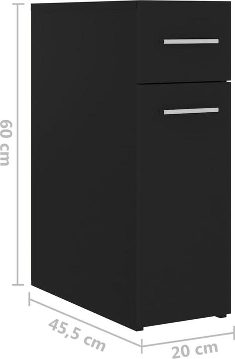Immagine prodotto VidaXL Nansi (20 x 45,5 x 60 cm)