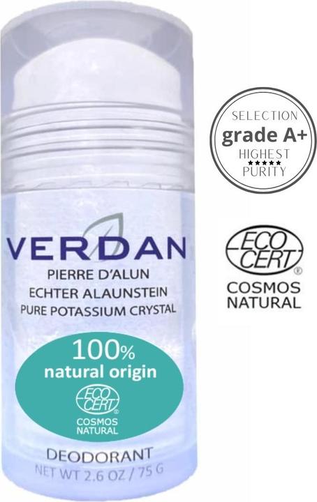 Verdan Pierre d'alun Déodorant stick minéral (Stick)
