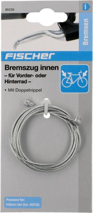 Produktbild Fischer Fahrrad-Bremszug innen, mit Doppelnippel