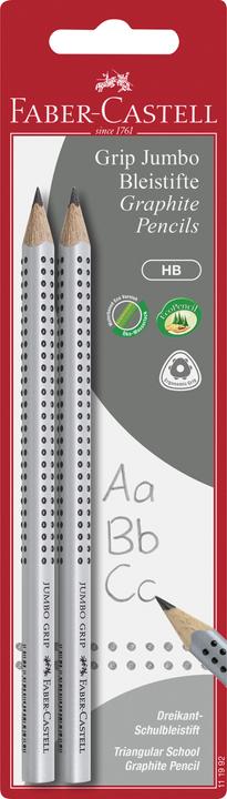 Produktbild Faber-Castell C.Bleistift Jumbo Grip HB 2er (HB, 2 x)