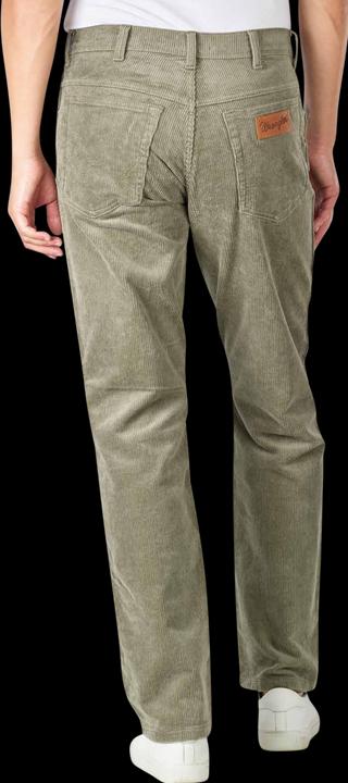 Actual product image Wrangler Texas Cord Pant Straight Fit Dusty Olive (W38/L30)