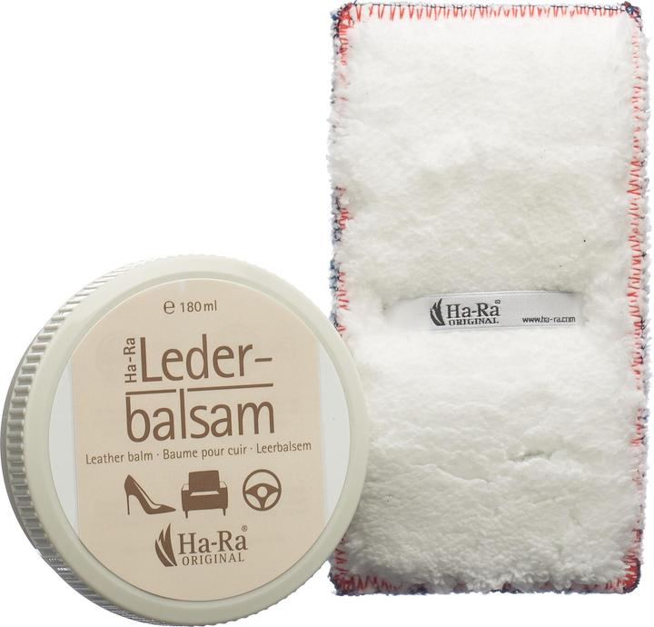 Produktbild Ha-Ra Lederbalsam 180ml mit Lederpflegetuch (1 x, 180 ml)