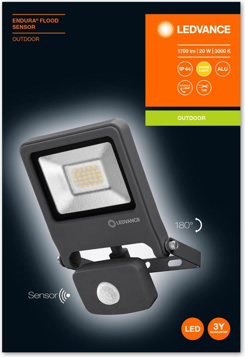 Image du produit Ledvance Capteur d'inondation Endura (1700 lm, IP44)