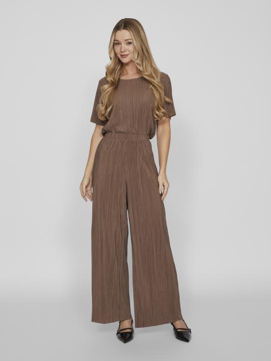 Actual product image Vila Ribbed trousers with wide leg (L)