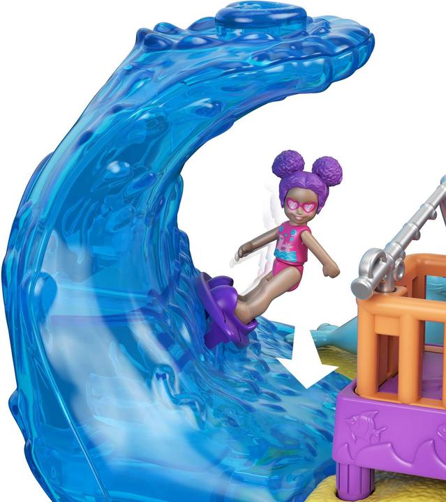 Actual product image Polly Pocket POLLYVILLE SUNSHINE BEACH Playset
