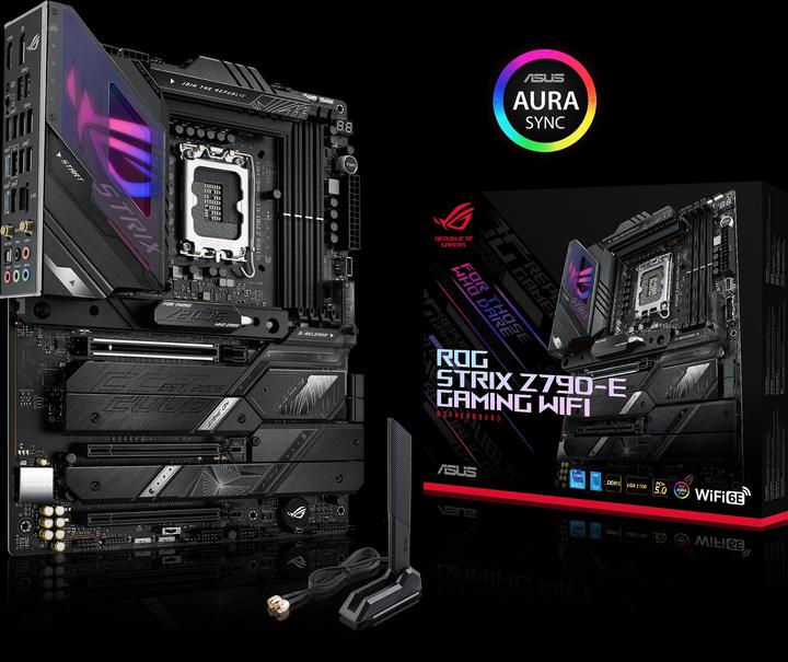 Actual product image ASUS ROG STRIX Z790-E GAMING WIFI (LGA 1700, Intel Z790, ATX)