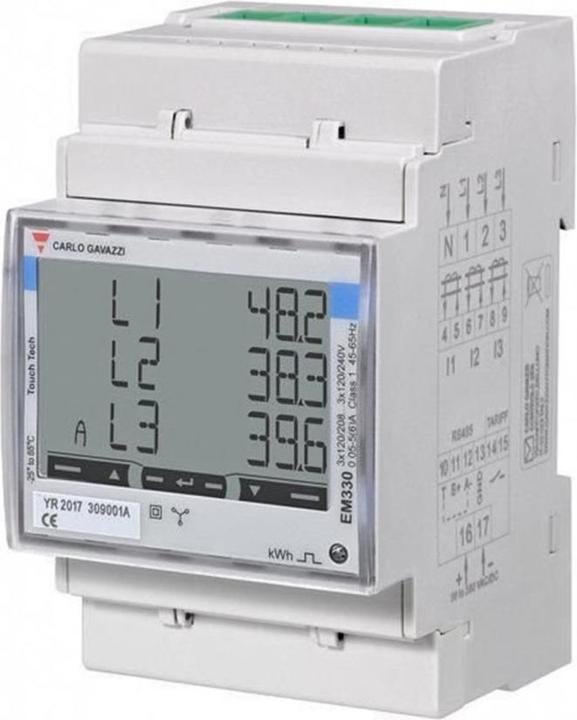 Actual product image Carlo Gavazzi Three-phase energy meter