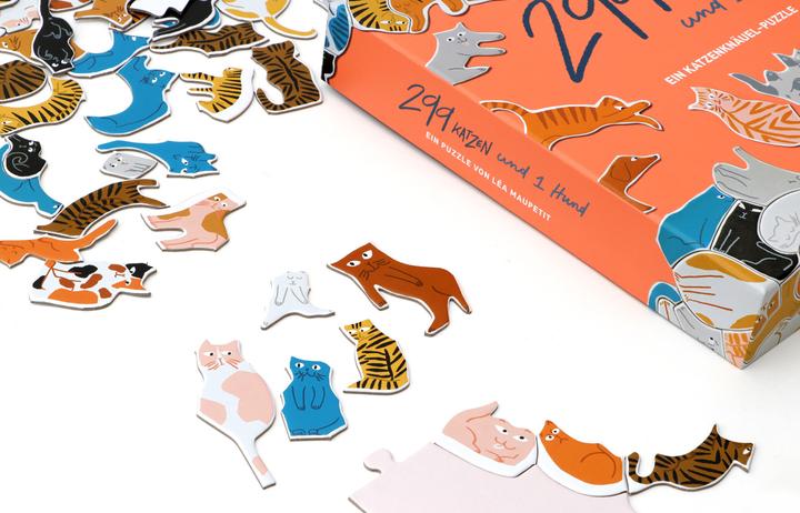 Image du produit 299 chats (et 1 chien) (300 pièces)