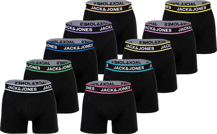 Produktbild Jack & Jones Boxershort Casual Stretch JACLIMES SOLID TRUNKS 10 PACK (3XL, 10er Pack)