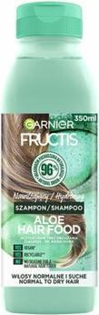 Produktbild Garnier Fructis Aloe Hair Food Shampoo moisturizing shampoo for normal and dry hair 350ml (350 ml, Flüssiges Shampoo)